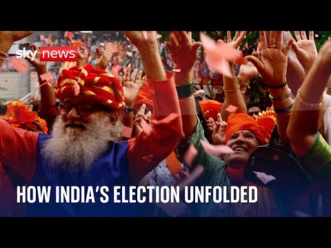 Chaos and celebrations: How India's election unfolded
