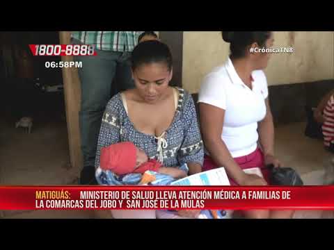 MINSA lleva atención médica a familias en Matiguás – Nicaragua