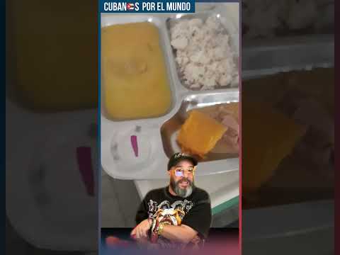 Así es el menú en un hospital de Cuba. Alex Otaola pide a los cubanos no aguantar callados