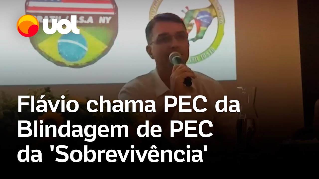 Flávio Bolsonaro chama PEC da Blindagem de PEC da ‘Sobrevivência’ e defende Carla Zambelli