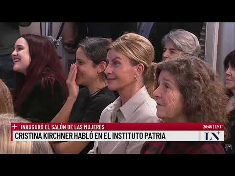Habló Cristina Kirchner en el Instituto Patria: El Presidente debería dejar de hablar tontearías