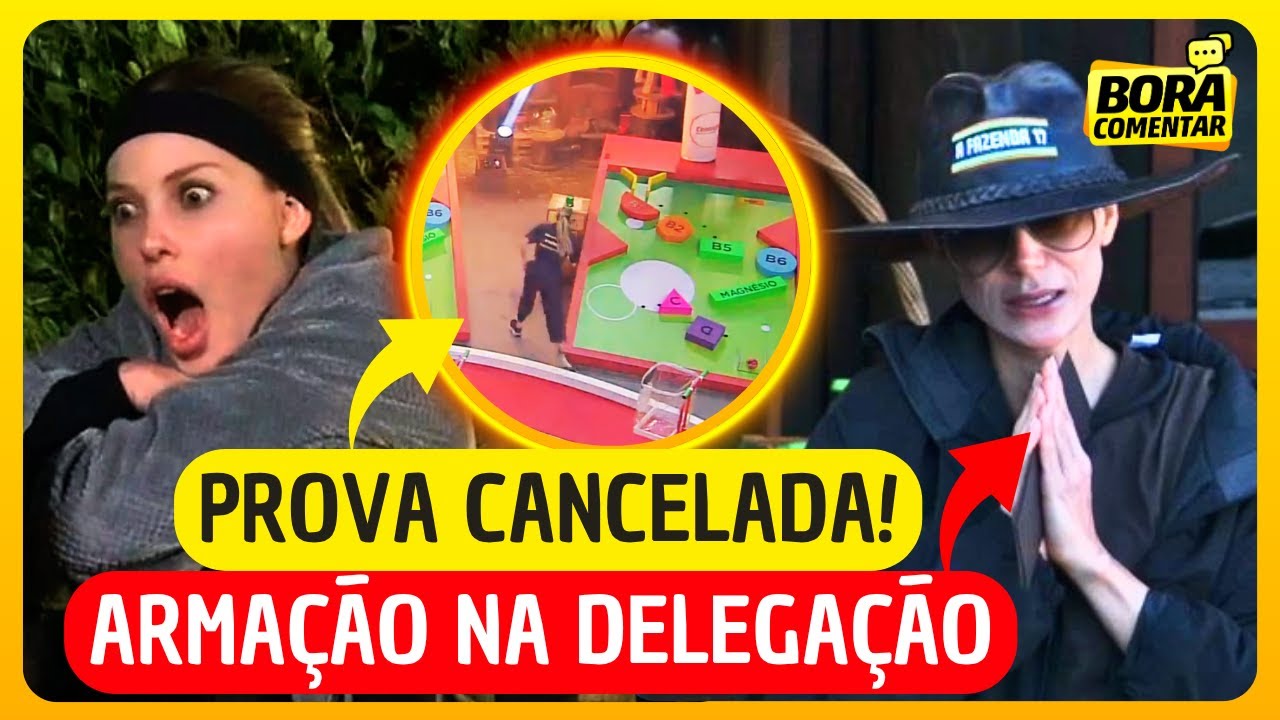 🚨PROVA CANCELADA! ERRO da MICHELLE pode MUDAR TUDO! Dudu é VÍTIMA de ARMAÇÃO na DELEGAÇÃO! A Fazenda