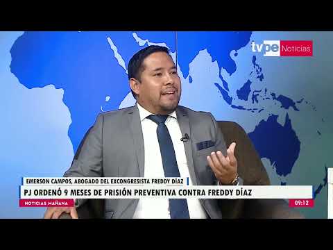 Noticias Mañana | Emerson Campos, abogado de Freddy Díaz - 21/02/2023
