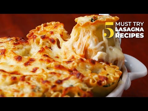 5 Must try Lasagna Recipes!