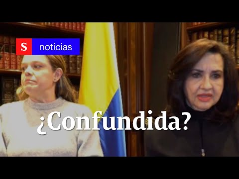 Gestos de funcionaria de Cancillería por caso Mancuso despertaron curiosidad| Semana Tv