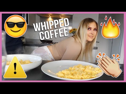whipped sugar free coffee (dalgona) ? Vlog 656