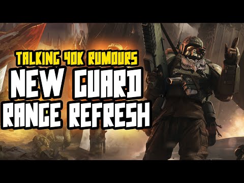 Talking 40K Rumours - New Kasrkin kit is COMING! Guard Range Refresh