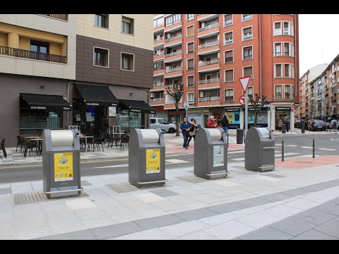 La recogida neumática de basuras llega a parte del barrio barakaldes de San Vicente