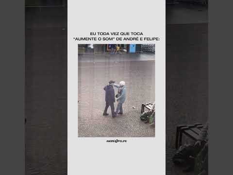 Quem mais é assim? 📢🥹👏#aumenteosom #andreefelipe
