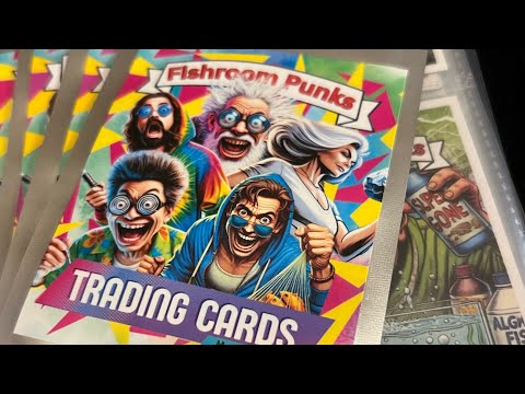 Fishroom Punks Pack Opening at Aquashella Dallas Join me as I open 4 mystery packs of @Outside-InAquatics Fishroom Punks Trading Cards with @NewLocal
