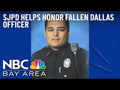 Ahead of 49ers-Cowboys, San Jose police to pay tribute to fallen Dallas officer