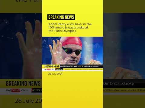 Adam Peaty pipped to gold as he misses out on third consecutive title