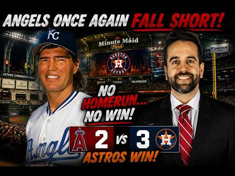 BATS GO COLD AGAIN! Angels Waste Ureña’s Effort in 3-2 Loss to Astros