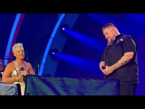 [2024-06-21] P!nk feat. Rag'N'Bone Man "Anywhere Away From Here" - Summer Festival Tour  in Dublin