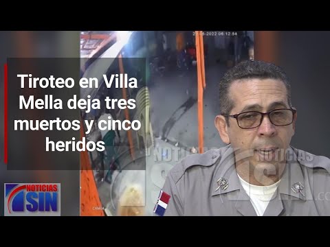 Tiroteo en Villa Mella deja tres muertos y cinco heridos