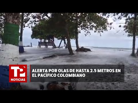 Alerta por olas de hasta 2.5 metros en el Pacífico colombiano I28.01.2024I TP Noticias
