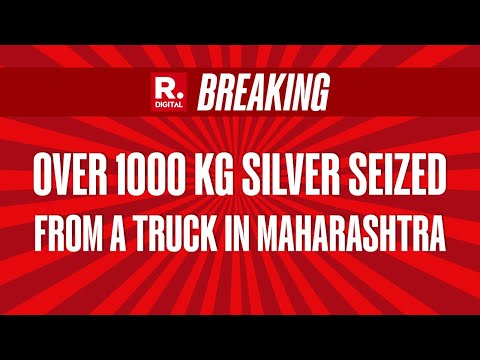 Over 1000Kg Silver Seized On Polling Day From A Truck In Maharashtra's Dhule District