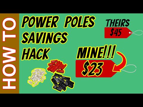 How To Save On Anderson Power Poles #powerpole