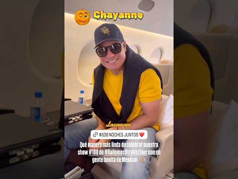 Chayanne llega a Mexicali Para su show número 100. #bailandobachata #bailemosotraveztour