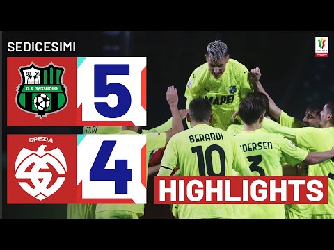 SASSUOLO-SPEZIA 5-4 DCR | HIGHLIGHTS | SEDICESIMI | SERIE A TIM 2023/24