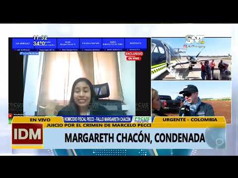 Juicio por el crimen de Marcelo Pecci: Margareth Chacón, condenada