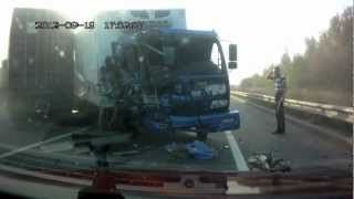 Luckiest Truck Driver in Russia