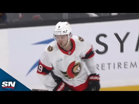 Senators Josh Norris Beats First Period Buzzer With Power-Play Snipe