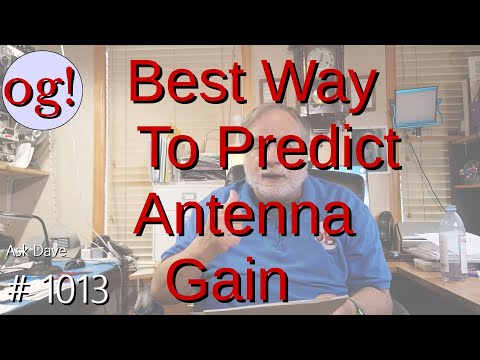 Best Way to Predict Antenna Gain (#1013)
