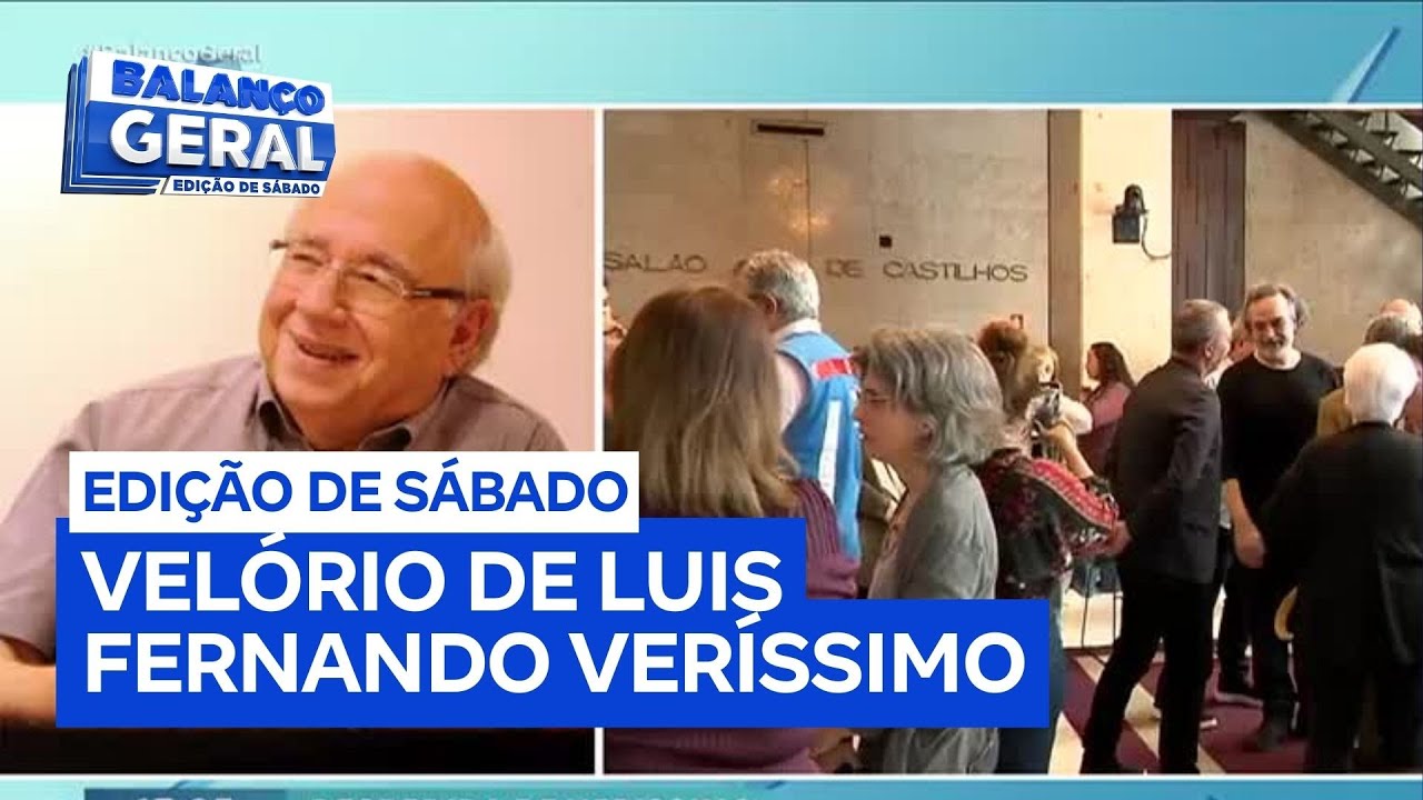 Familiares amigos e autoridades participam do velório de Luis Fernando Veríssimo em Porto Alegre