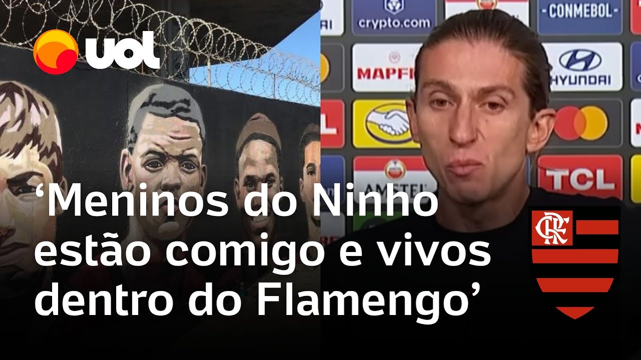 Técnico do Flamengo, Filipe Luis cita Garotos do Ninho após vitória na Libertadores: ‘Estão comigo’