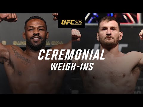 UFC 309: Ceremonial Weigh-In