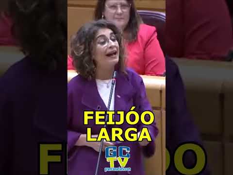 A Feijóo la legislatura se le hará larga María Jesús Montero #shorts