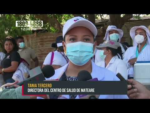 Mateare se pone las pilas con refuerzo de vacunas contra el COVID-19 - Nicaragua