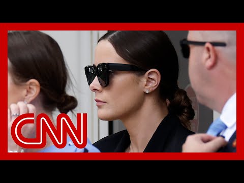 Naomi Biden appeared emotional after testifying in her father’s trial