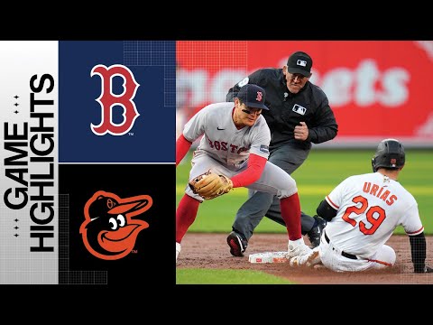Red Sox vs. Orioles Game Highlights (4/24/23) | MLB Highlights video clip