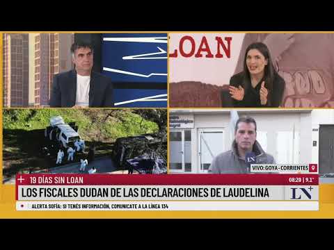 19 días sin Loan: los fiscales dudan de las declaraciones de Laudelina