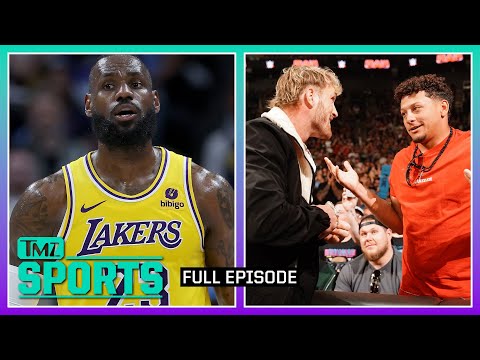 LeBron's Lakers Exit? Mahomes Turns Heel with Logan Paul on WWE Raw! | TMZ Sports Full Ep - 4/30/24