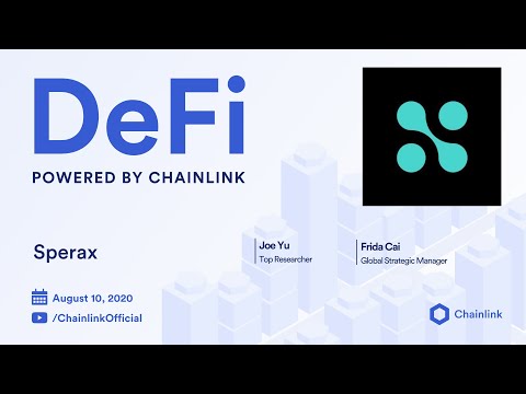 Sperax and Chainlink Live Q&A: BDLS Consensus for Accessible Decentralized Financial Services