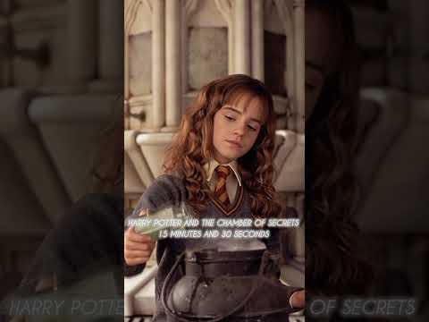 📚✨HERMIONE GRANGER SCREEN TIME IN HARRY POTTER ALL MOVIES ✨🍿💮#harrypotterfanclub #hermione#harry#ron