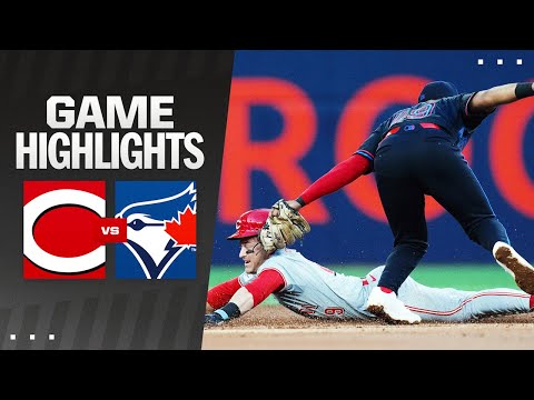 Reds vs. Blue Jays Game Highlights (8/21/24) | MLB Highlights