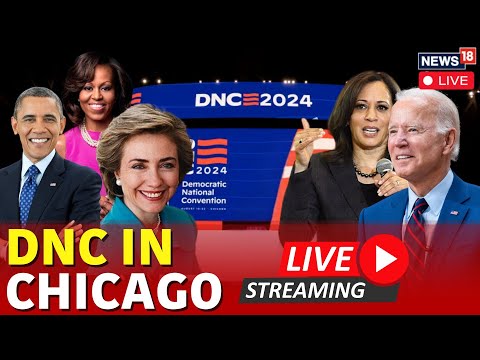 Democratic Party National Convention | DNC Chicago LIVE | Kamala Harris LIVE | Obama DNC LIVE | N18G