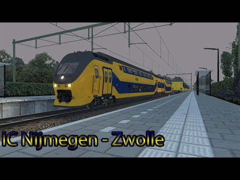 IC Nijmegen Zwolle Train Simulator 2018
