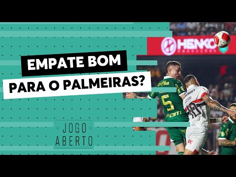 Denílson: Empate com o São Paulo foi bom para o Palmeiras; veja a análise do Choque-Rei