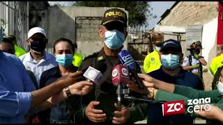 Mebar derribó vivienda que era foco de delincuencia en el barrio Santo Domingo