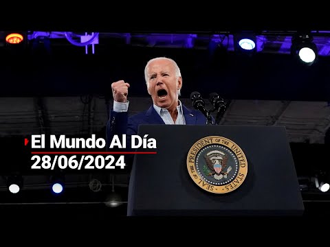 #ElMundoAlDía 28/06/24 | Joe Biden responde a las críticas tras debate con Donald Trump