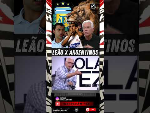 #leão x #argentinos #tevez e #mascherano você sabe o que pegou ?