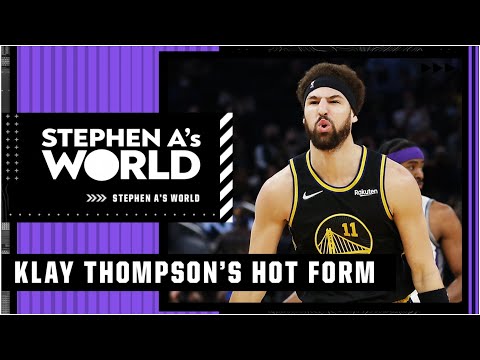 Stephen A: I TOLD YOU Klay Thompson was going to be a problem! | Stephen A.’s World video clip