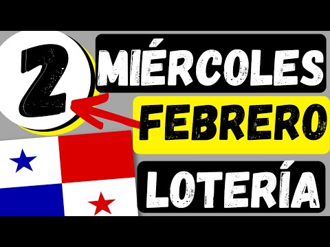 Resultados Sorteo Loteria Miercoles 2 Febrero 2022 Loteria Nacional Panama Miercolito Que Jugo Hoy