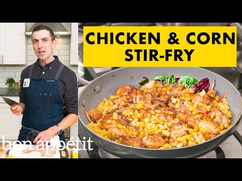 Chris Makes Chicken Stir-Fry | From The Home Kitchen | Bon Appétit