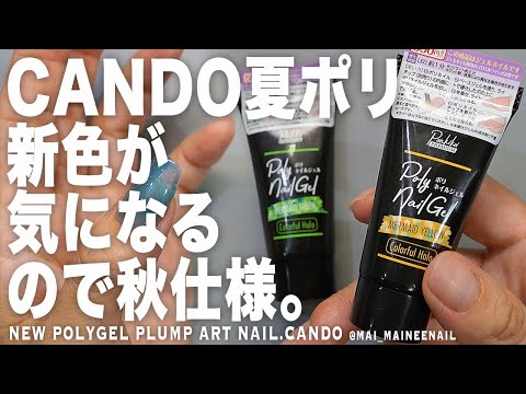 いまさらですが夏に新発売されたキャンドゥポリジェル新色がやっぱり気になるので素通りできませんでした【マイニーネイル】